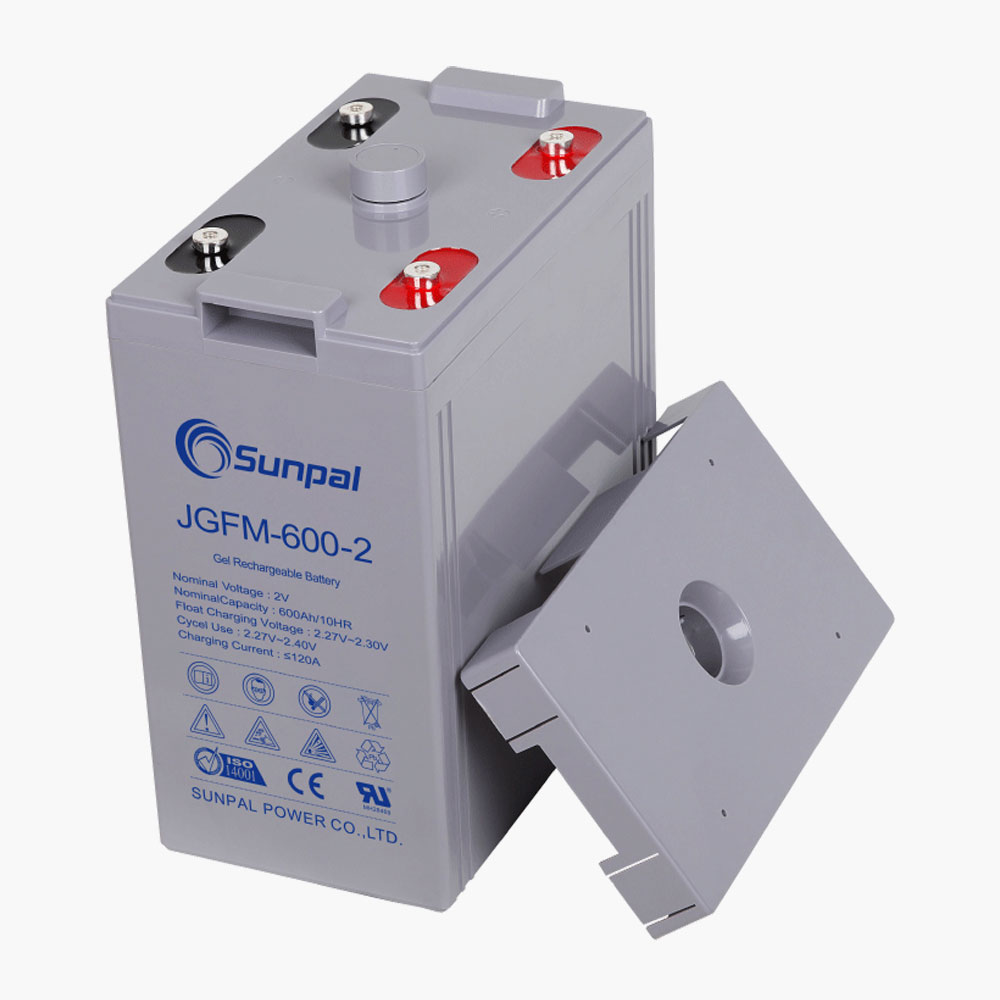 Sunpal 2V 600Ah verzegelde gelbatterij Energieopslagsysteem voor thuisgebruik Prijs
