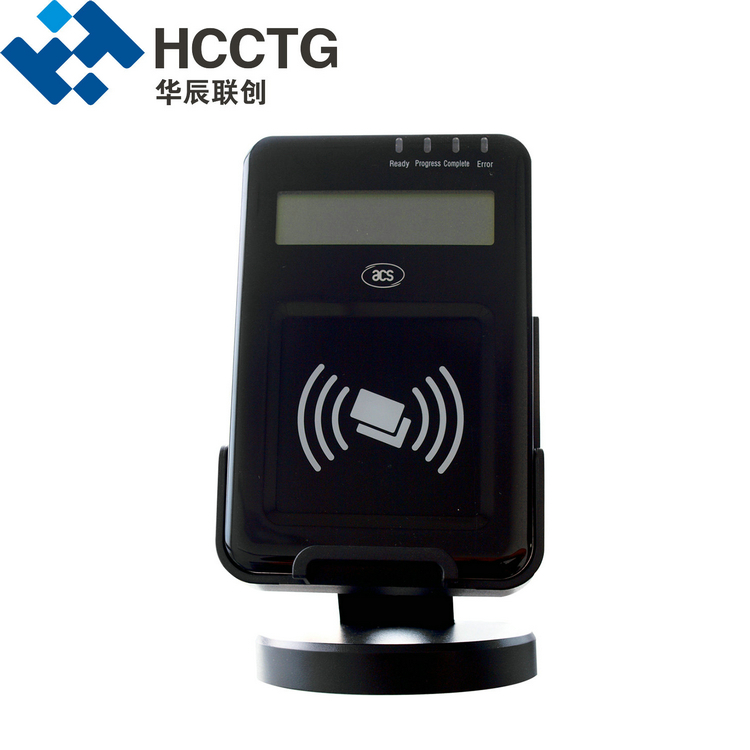 Visual Vantage USB Smart Card NFC-lezer met LCD-scherm
