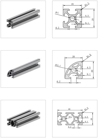 Aluminium frameprofiel