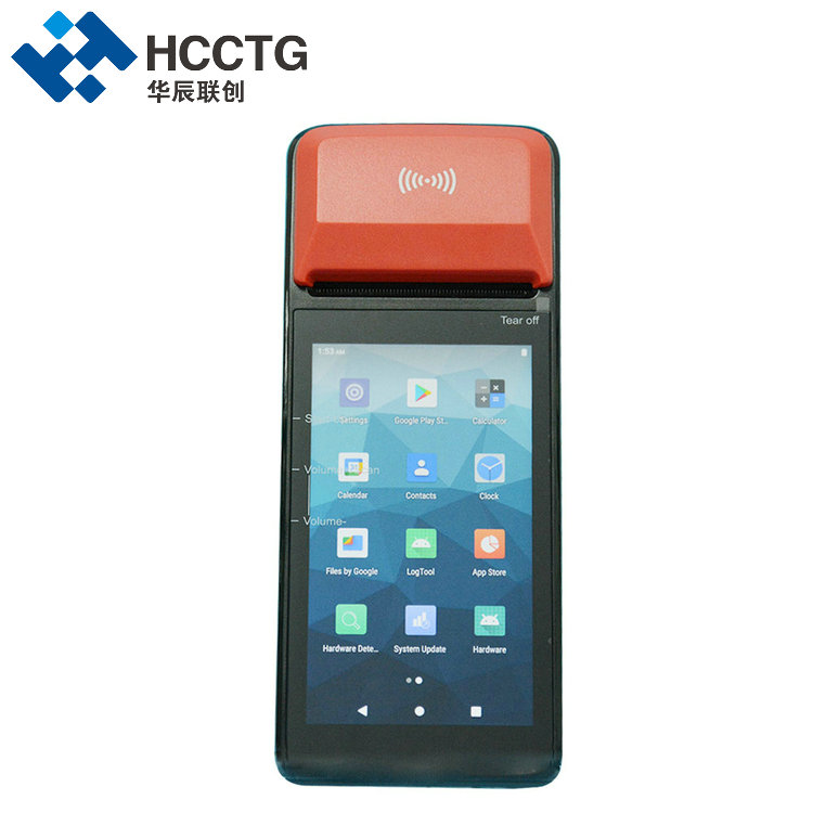 Mifare-kaart NFC ISO14443 Android 11 Slimme POS-terminal met thermische printer R330P
