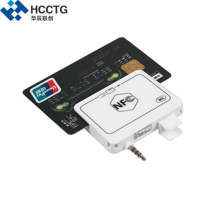 Draagbare Smart Contact/Contectless NFC Mobile Mate-kaartlezer
