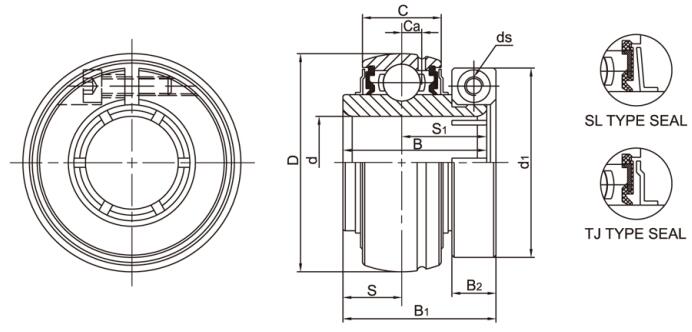 Kogellager UE205