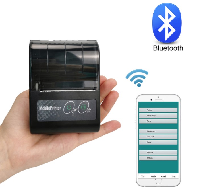 58 mm bluetooth thermische printer