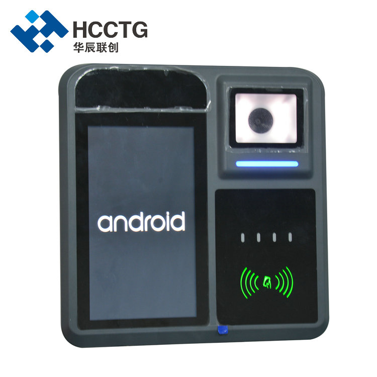 Android-systeem Mifare NFC-kaartvalidatiemachine 2D-streepjescodescannen op openbaar vervoer P18-Q
