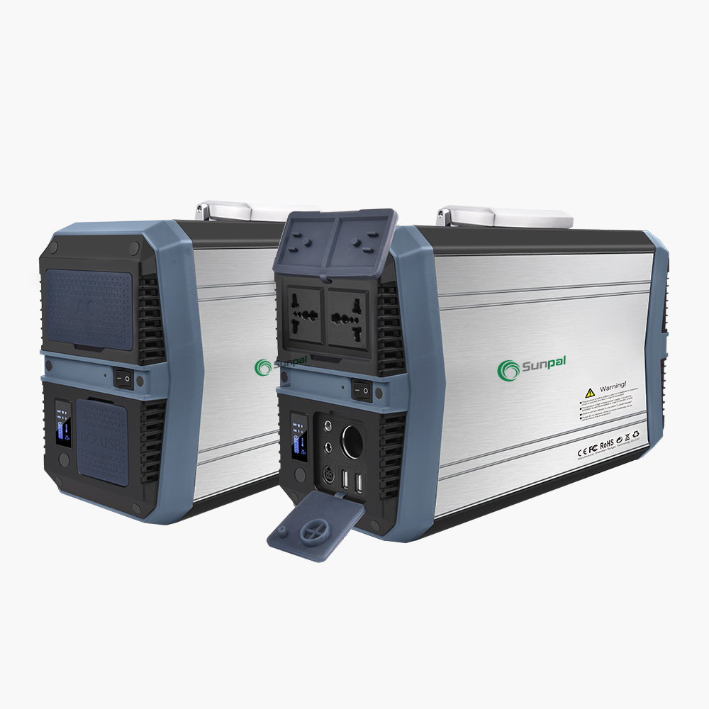 Sunpal 1500W 417600mAh Ac 110V 220V Solar Generator Draagbare Krachtcentrale Voor Lading Verschillende Apparaten
