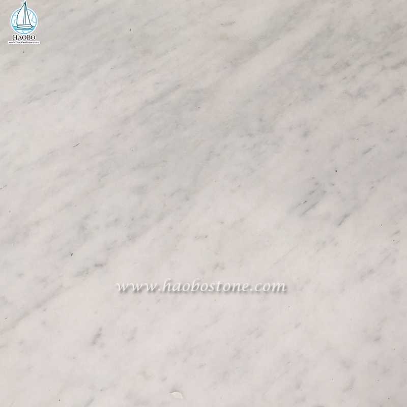 Carrara wit marmer op maat gesneden begrafenis grafsteen
