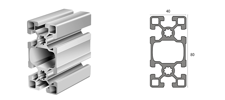 Architectonisch aluminium profiel