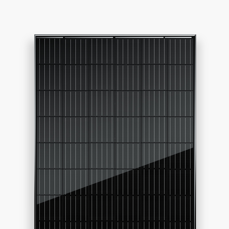 315-330W zwarte backsheet ingelijste fotovoltaïsche cel monofaciale zonnemodule
