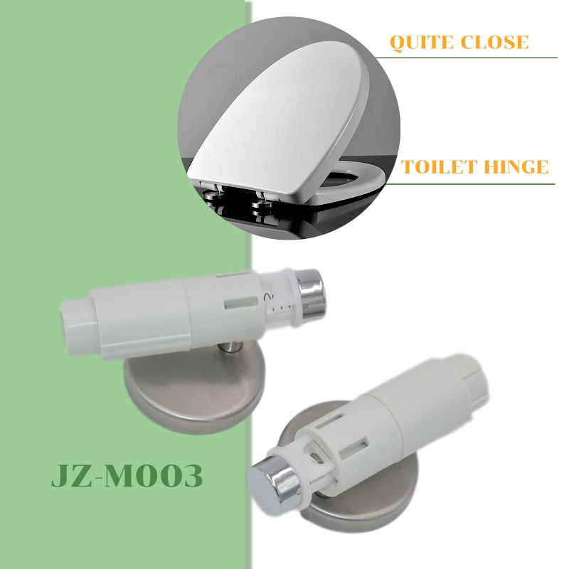 Geluidsvrij Soft Close Mechanisme Toiletbril Scharnier
