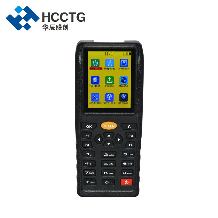 433 MHz USB-inventaris Draadloze gegevensterminal Handheld 2D-streepjescodescanner HS-X7
