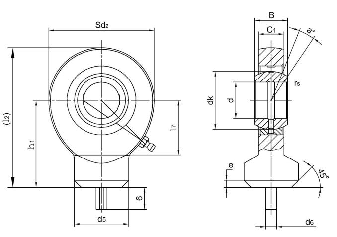 Hydraulische Stangkoppen SK35ES