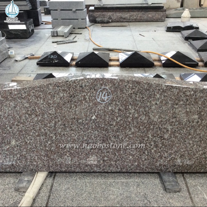 China graniet G664 aangepast monument voor crematie
