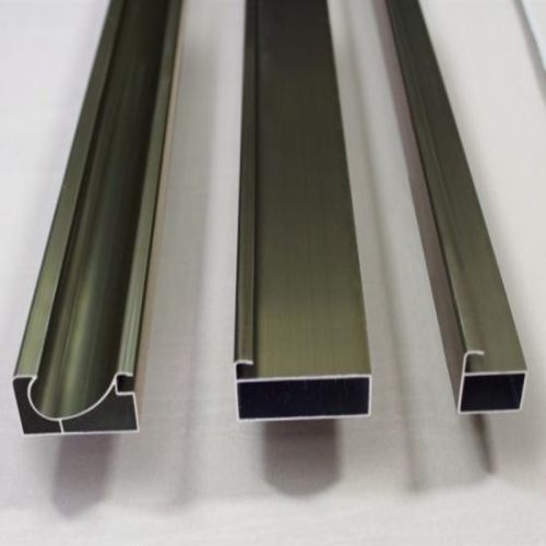 Aangepaste vorm 6063 elektroforese extrusie aluminium profiel profiel:
