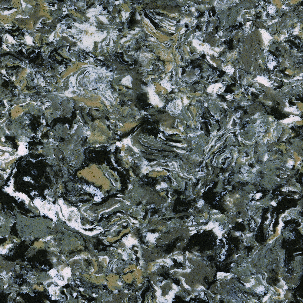RSC6307 Kleurrijke grijze kwartssteen
