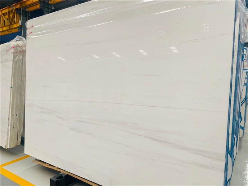Turkije importeerde Bianco Dolomiti witte marmeren vloertegels voor binnenhuisinrichting
