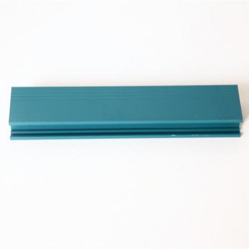 OEM-formaat aangepaste kleur poedercoating oppervlak aluminium profiel
