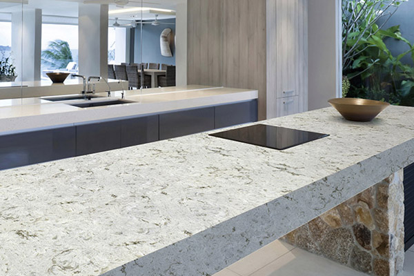 interieur aanrecht steen quartz top