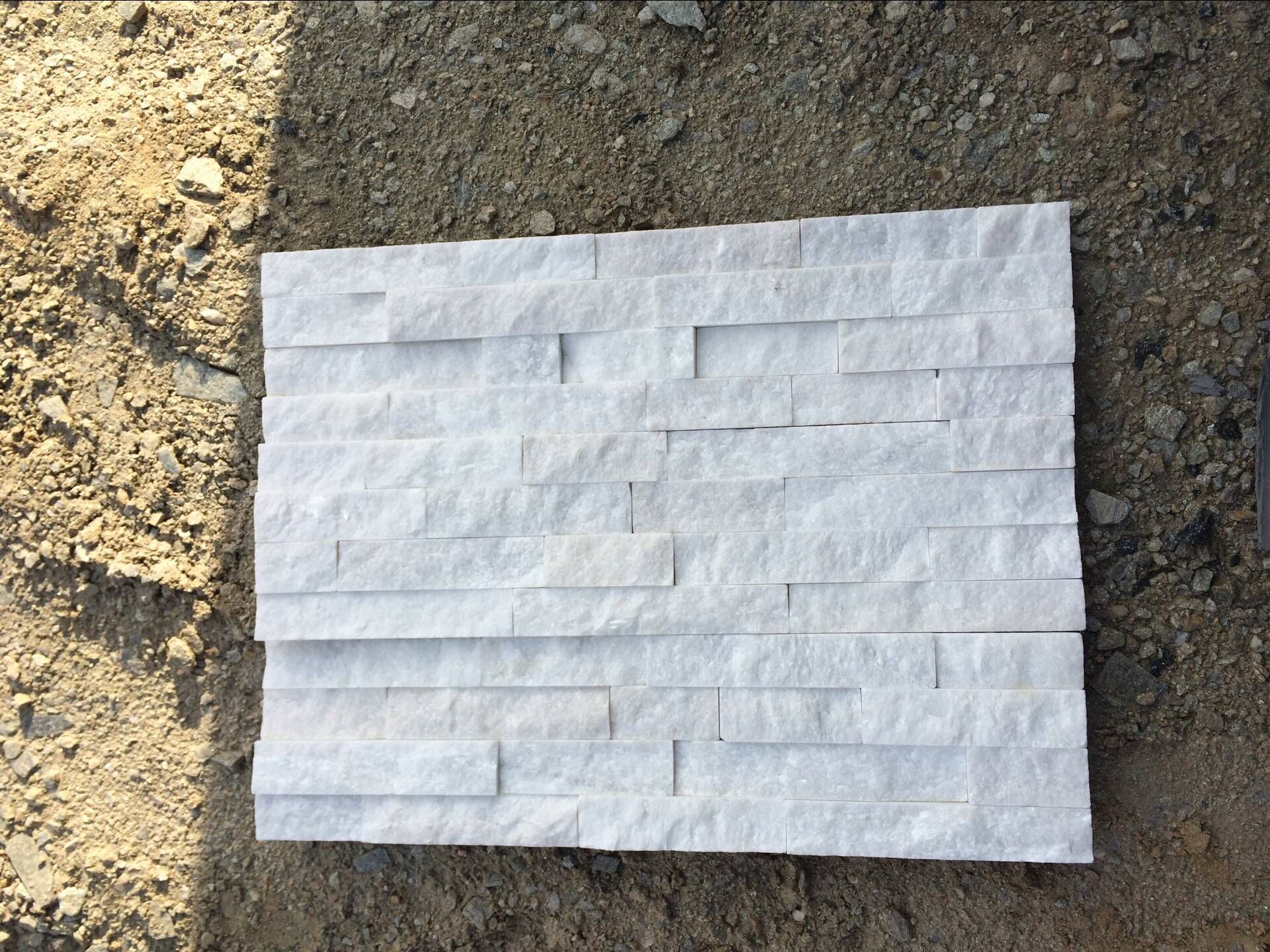 RSC 001 witte kwartsiet cultuursteen voor wandtegels
