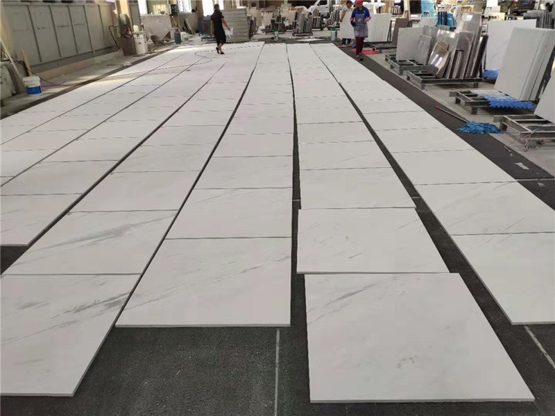 Witte Sivec marmeren plaat groothandel marmeren werkbladen fabriek
