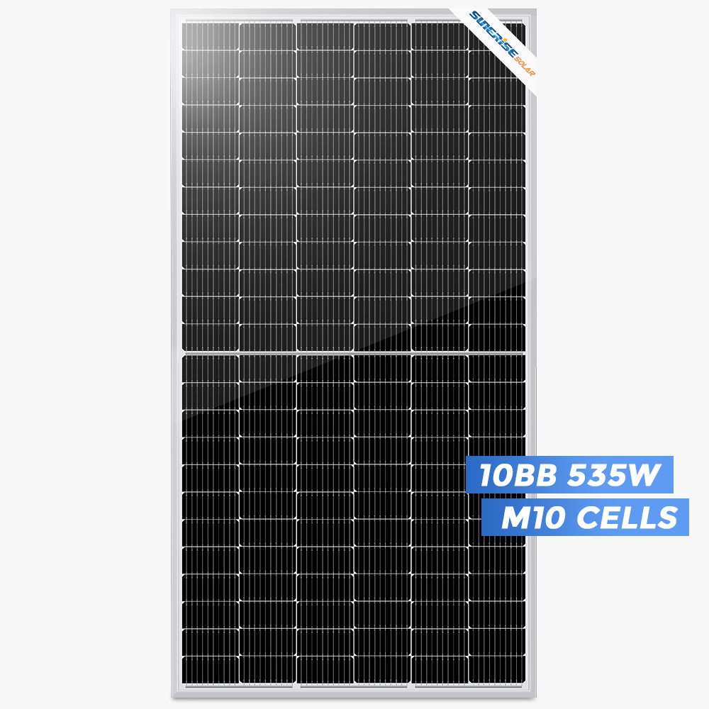182 10BB Mono 535 watt zonnepaneel met fabrieksprijs
