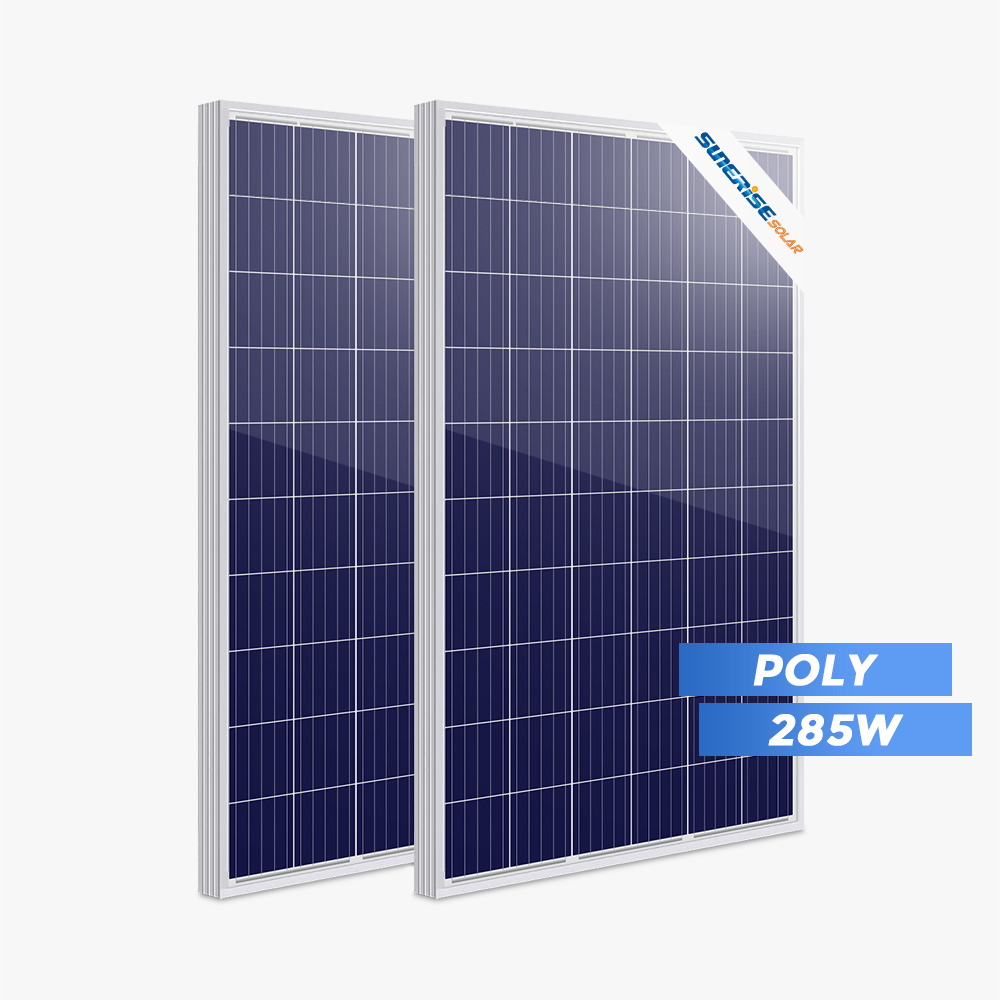 Hoog rendement polykristallijn 285 watt zonnepaneel Prijs:
