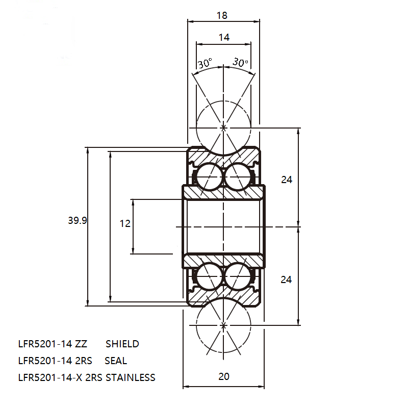 LFR5201-14 lagermaat: