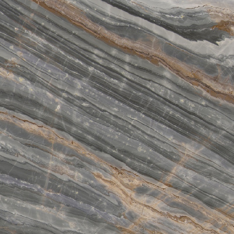 Impressie Lafite grijze marmeren platen
