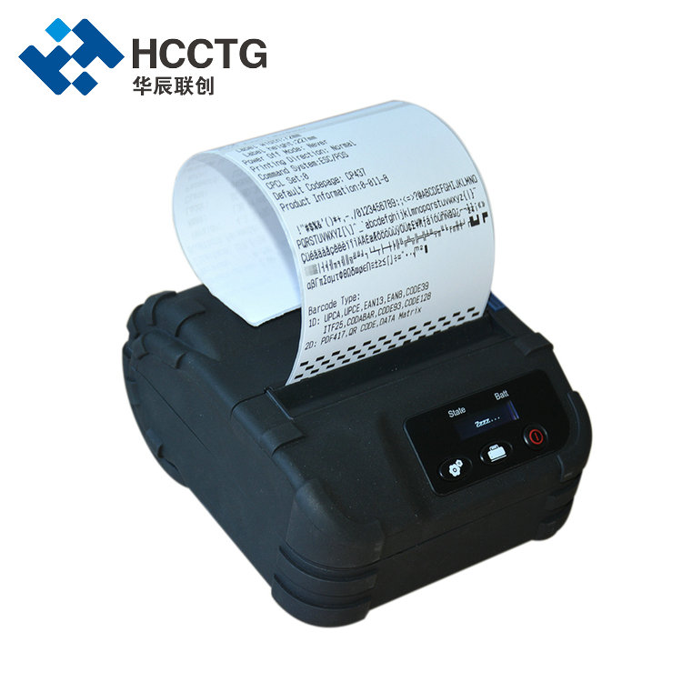80 mm ESC/POS USB Bluetooth mobiele 2D-barcodeprinter HCC-L36
