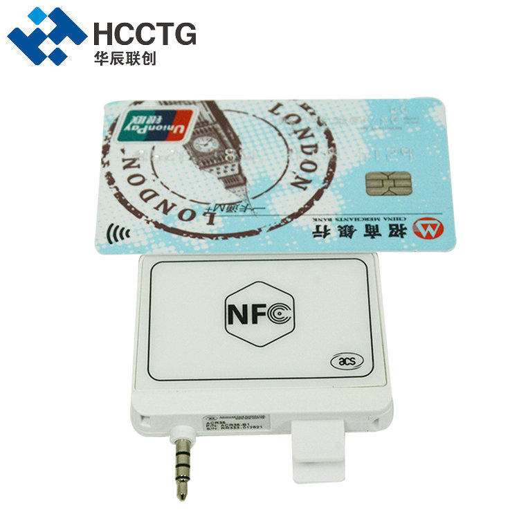 3,5 mm audio-aansluiting interface NFC mobiele kaartlezer ACR35-B1
