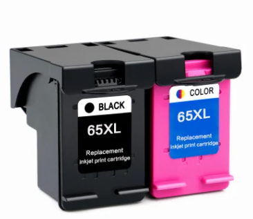 65XL 65 Zwart en Kleur Inkt Cartridge voor HP Inkjet Printer Verbruiksartikelen Office Supply Toner Cartridge Printer Toner:
