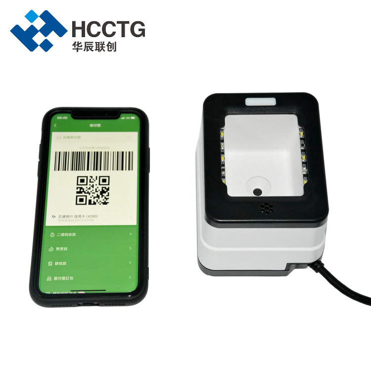 Mini 1D/2D Barcode Scannen Mobiele Betaaldoos HS-2001B
