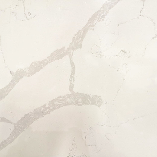 Marmerlook quartz aanrecht Calacatta witte steen voor keukenplaat
