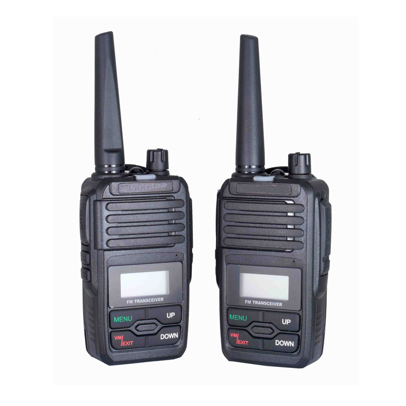 Mini draagbare 3W VHF UHF bidirectionele radio
