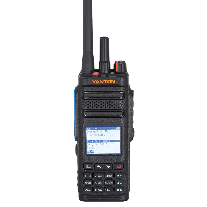 DMR+Analoog+4G LTE PTT via mobiele mobiele radio
