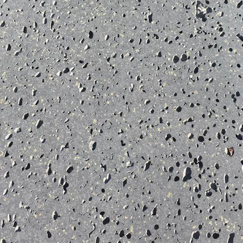 Zwarte lavasteen vulkanisch gesteente verzoet tegels
