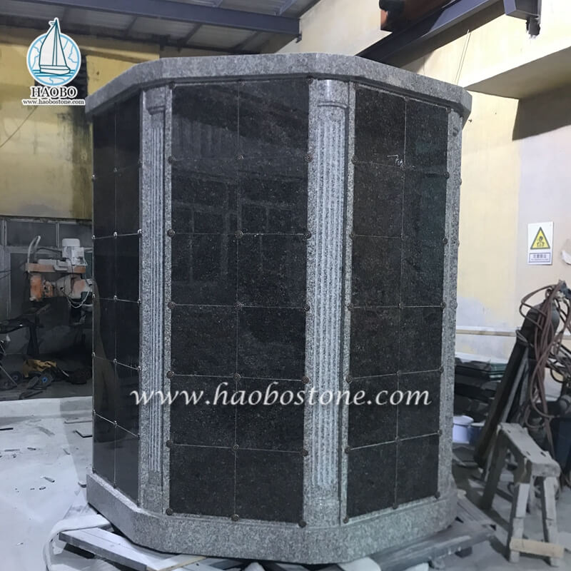 Fabriek Groothandel China Graniet Memorial 72 Niches Columbarium voor Crematie
