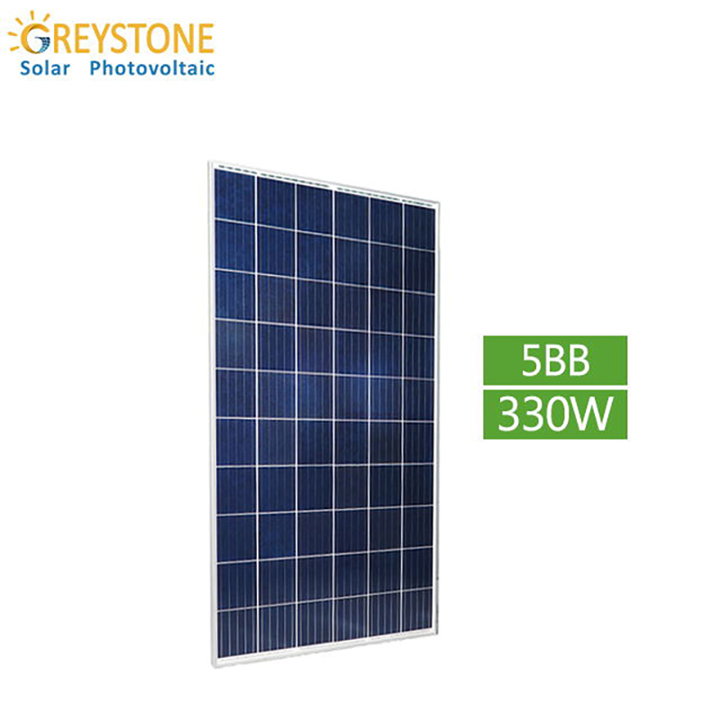 156 * 156 mm polykristallijn heet verkoop BIPV-zonnepaneel
