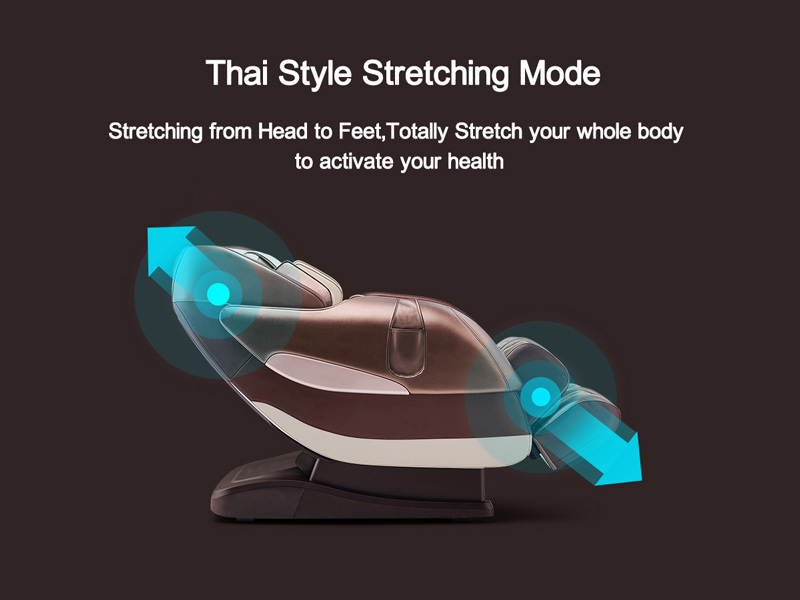 Thaise stijl stretching actieve 3D massagestoel