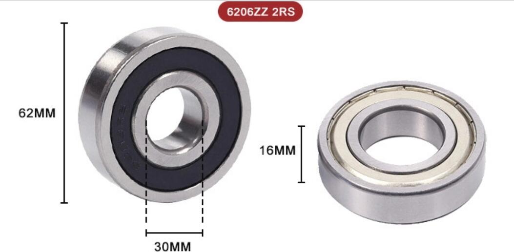 6206 lagerafmetingen