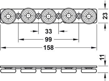 lineaire geleiding wiellager: